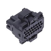 AMP Connectors - TE Connectivity 4-1437287-5 Housings 24 POS SOCKET BLK