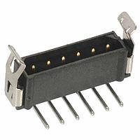 Harwin B5743-106-M-L-1 Headers 6 PIN MALE R/A LATCHED