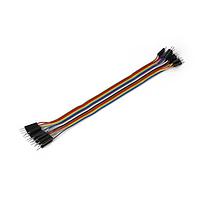 Mikroe MIKROE-2312 Ribbon Cables / IDC Cables Ribbon Cable 16-wire Male/Male 20 cm