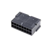 Molex 43020-1611 Plug Housing MicroFit Plug DR 16Ckt Glow Wire