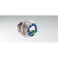 Amphenol CONEC 17-210151 USB Type A Connectors USB 2.0 Type A IP67 PNL RCP w/PCB DieCst