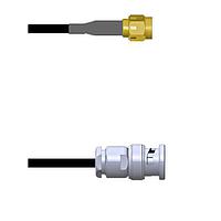 Amphenol Custom Cable Q-3B00J0003010i RF Cable Assemblies SMA-SP/BNC-SP G174 10I