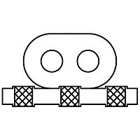 Pulse Electronics CX2142NLT Audio & Signal Transformers XFMR,SGL,RF,55-870MHZ, 1:1 NPB