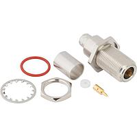 Amphenol RF 082-6768 Connectors N     ST CBL-JCK BHD CRM IP67