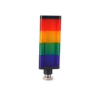 Mallory Sonalert JTC028-RYGB-CD z~~Universal Stacklight With Sound STACK LIGHT 20-28AC/DC RED/YELLOW/GREEN/BLUE