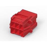 AMP Connectors - TE Connectivity 6-1971775-3 Plug Housing PTL 2X3 CAP PANEL MOUNT KEY B RED