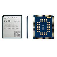 Quectel BG95M5LATEA-64-SGNS BDS, EGPRS, Galileo, GLONASS, GPS, LTE Cat M1/NB2 Embedded, 2400-2500 MHz, Wi-Fi (Bluetooth), Ceramic, -, -, SMD, 3.2 1.6 0.5