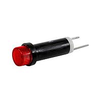 VCC 41-NKR120-CRO LED Panel Mount Indicators Bi Pin Hi Hat Red 120VAC