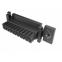Amphenol FCI 10159684-22GLF Headers & Wire Housings MinitekPwr 3.0Dual Row RECP 22POSBlack