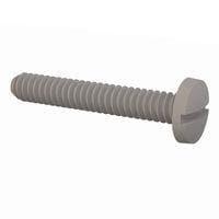 Essentra Components 010632B087 Machine Screw Binder Slotted Screw, #6-32 Thread, 7/8 in Lg
