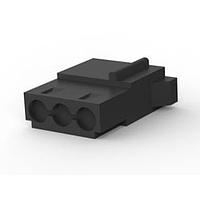 AMP Connectors - TE Connectivity 1-480303-9 Receptacle Housings 03P PLUG HSG F/H BLK