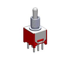 Dailywell 2MD3T2B3M2QES Toggle Switches DPDT ON-OFF-ON PC
