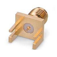 Wurth Elektronik 60312202114514 PCB Connectors WR-SMA 1.6mm PCB JACK FLAT TAB