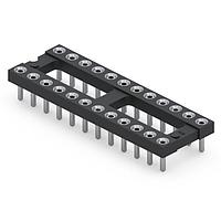 Mill-Max 115-44-324-41-003000 IC & Component Sockets 24 PIN ULTRA LOW DIP SKT 200uSn