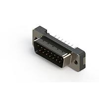 EDAC 627-015-224-012 D-Sub Connectors - Standard Density Vertical Plastic Body D-Sub Connector