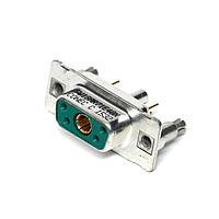Amphenol CONEC 3005W1SAR71E40X Mixed Contact D-Sub Connectors 5W1 F 30A PC TAIL 4-40 R.SPCR/CLIP