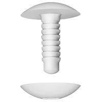 Essentra Components 8502160908VR Male / Female Ratchet Rivet SNAP FAST D30/FEM.6/L12 WHT