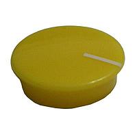 Eagle Plastic Devices 450-CL212 Knobs & Dials Yellow Cap-Wht Line 21mm Knob
