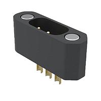 Mill-Max 879-22-003-00-011101 Headers 4mm Magnetic Spring-Loaded Pogo Conn 3 Pin Shrouded Soldercup Wire Term