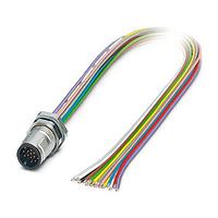 PHOENIX CONTACT 1437135 Straight 17P MALE REAR MOUNT M12 THREAD