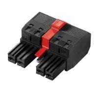 Weidmuller 1060640000 Pluggable Terminal Blocks BVF 7.62HP/03/180MSF2 SN BK BX