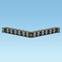 Panduit CPPA48HDVNSWBL Wire Ducting & Raceways Patch Panel 48 Port Modular Angled HD