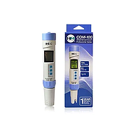 HM Digital COM-100 EC/TDS Meter (0-9990/9.99uS/mS, 0~8560/8.56 ppm/ppt)