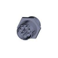 AMP Connectors - TE Connectivity 1-293687-2 Lighting Connectors NECTOR M SKT HSG PANEL MOUNT 5P CODE B
