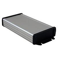 Hammond Manufacturing 1457J1602 PC Board w/Flanged Ends 6.3x1.12x3.3" Clear