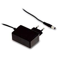 MEAN WELL SGA25E12-P1J Fixed Plugs 25W 12V 2.08A EU 2.1x5.5 Level VI