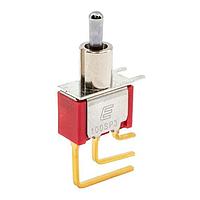 E-Switch 100SP3T2B4M7RE Toggle Switches SPDT ON-OFF-ON R/A