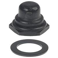 APEM U1600 Boot Hex nut sealing boot Nckl pltd for toggl