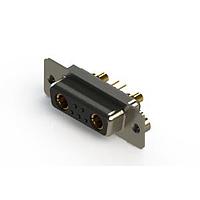 EDAC 628-7W2-624-2NA Mixed Contact D-Sub Connectors Vertical Combo Dsub