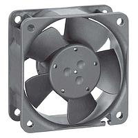 ebm-papst 614NHHU-286 Axial Fan DC Tubeaxial Fan, 60x60x25mm, 24VDC, 33CFM, 2.9W, 41dBA, 6850RPM, Ball, IP68