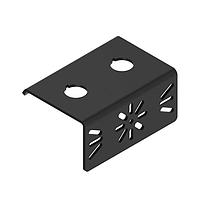 Banner Engineering SSA-MBK-EEC2 E-STOP Mounting Hub Bracket Bracket: E-STOP Mounting Hub Bracket; Right-Angle; Two 30 mm Holes; Black