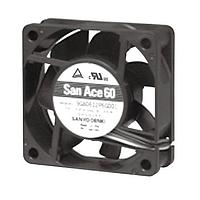 Sanyo Denki 9S0612P4H011 Axial DC Axial Fan, 60x60x25mm, 12VDC, Silent Series, Ribless, Tachometer, PWM