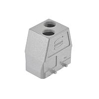 HARTING 09300100460 Hoods METAL HOOD HAN 10B 2 LVR LCKING