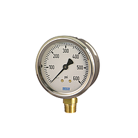 WIKA 213.53(6Bar,dial 100,chân đứng 1/2'') Pressure Gauges