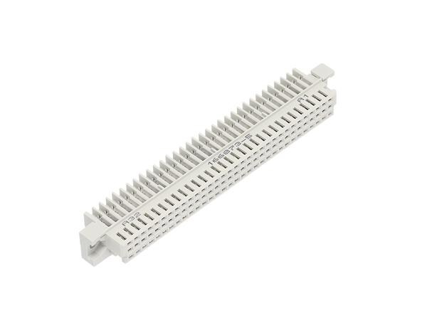 Backplane connector used for board-to-board interconnection in modular electronic systems