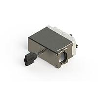 EDAC 516-090-000-451 Housings 90P RCPT METAL CVR SIDE ENTRY