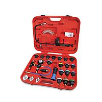 TOPTUL JGAI2801 Universal Radiator Pressure Tester & Vacuum Type Cooling System Kit (28PCS, 0~35 psi / 0~2.5 bar)