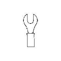 AMP Connectors - TE Connectivity 322386 Ring RING 6 AWG 3/8" N-I SN