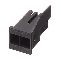 AMP Connectors - TE Connectivity 1969717-6 Housings HSG, REC., POS-LOCK, MK I 2P, 6.35SR BLK
