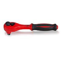 TOPTUL CHRI1626V4 VDE Insulated Reversible Ratchet Handle with Quick Release (1/2")