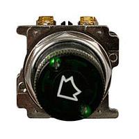 Eaton 10250T5971FG-5353 Heavy Duty 2-POS GRN LEV ILLUM SEL SW 120V 2NO