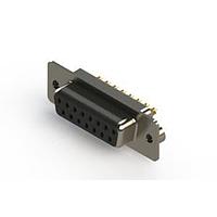 EDAC 628-M15-322-BT2 D-Sub Connectors - Standard Density Vertical Machined D-Sub Connector