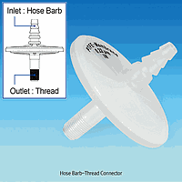 Biofil J1.PTF435.050 Syringe Filter, PTFE, Non-Sterile, 0.45um, Φ50mm