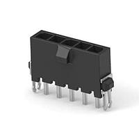 AMP Connectors - TE Connectivity 2-1445085-5 Headers micro mnl hdr assy s/row au lf