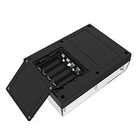 Serpac 172RC4AA,BK Electrical Enclosures S Series Screw Top w/ 4AA Batt Comp 6.88 x 4.88 x 2.00", Black