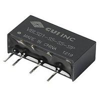 CUI Inc VIBLSD1-S5-S9-SIP Isolated dc-dc isolated, 1W, 4.75~5.25Vdc input, 9Vdc, 111mA, single output, SIP